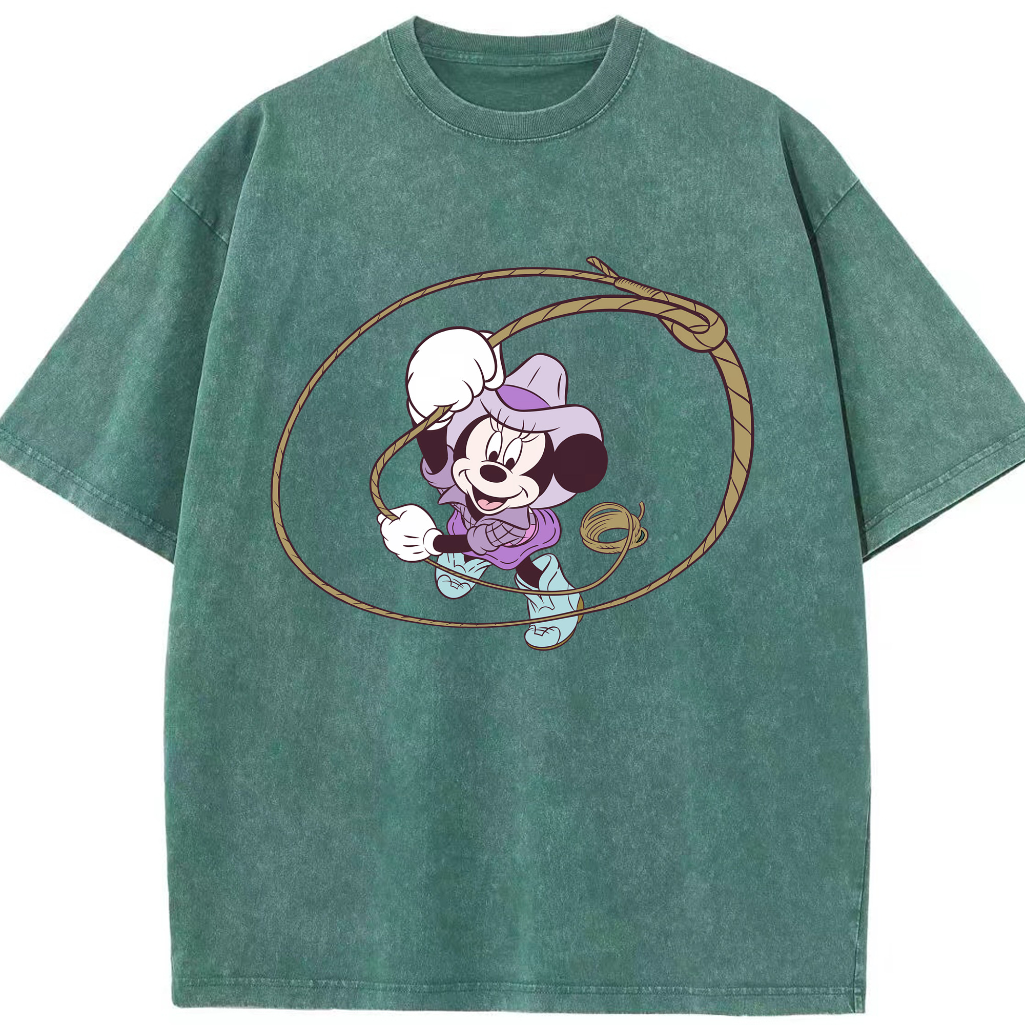 （画像用） ミッキーマウス Mickey Mouse 綿100% ヴィンテージ風 半袖Tシャツ（フロントプリント）